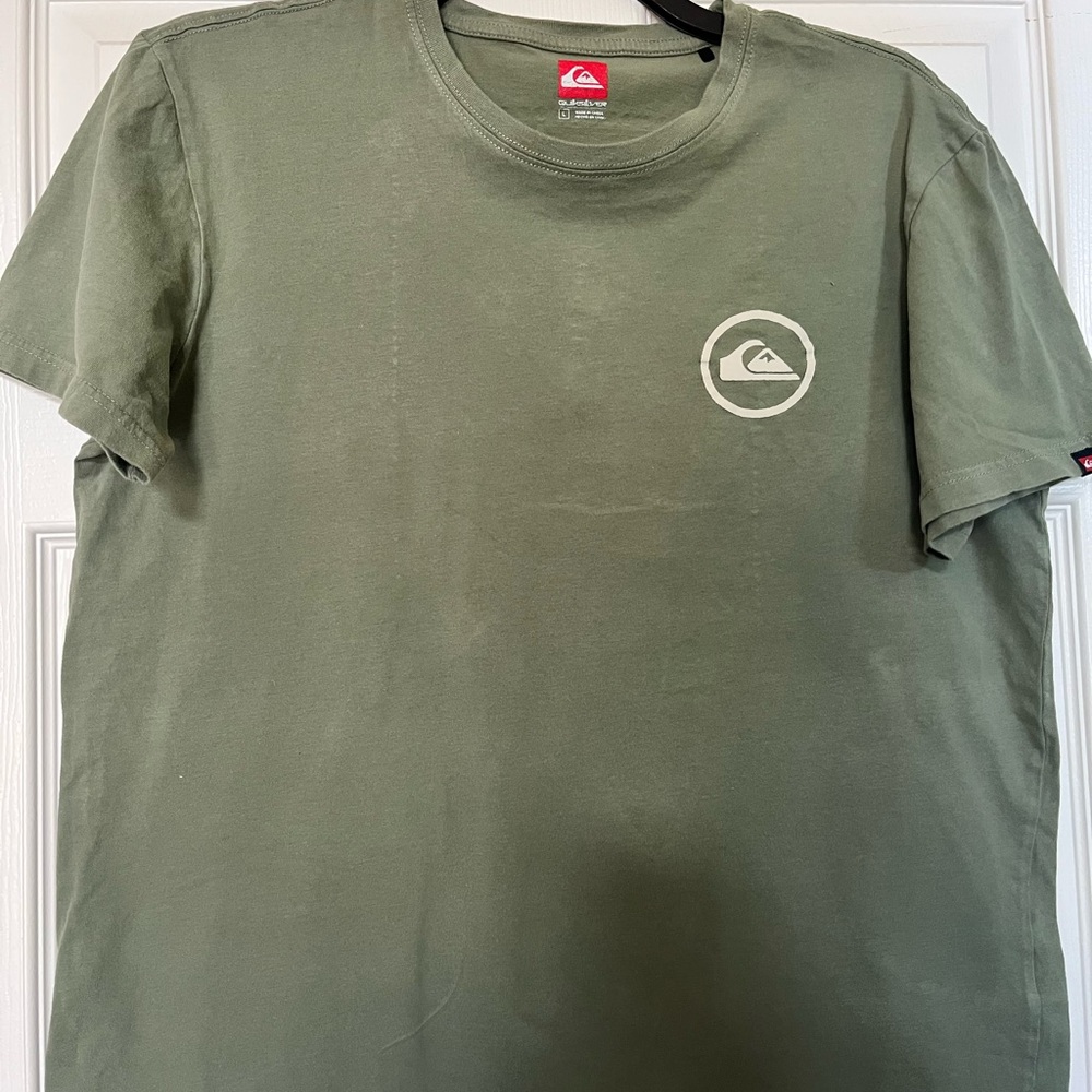 Quiksilver Olive Short Sleeve Tee